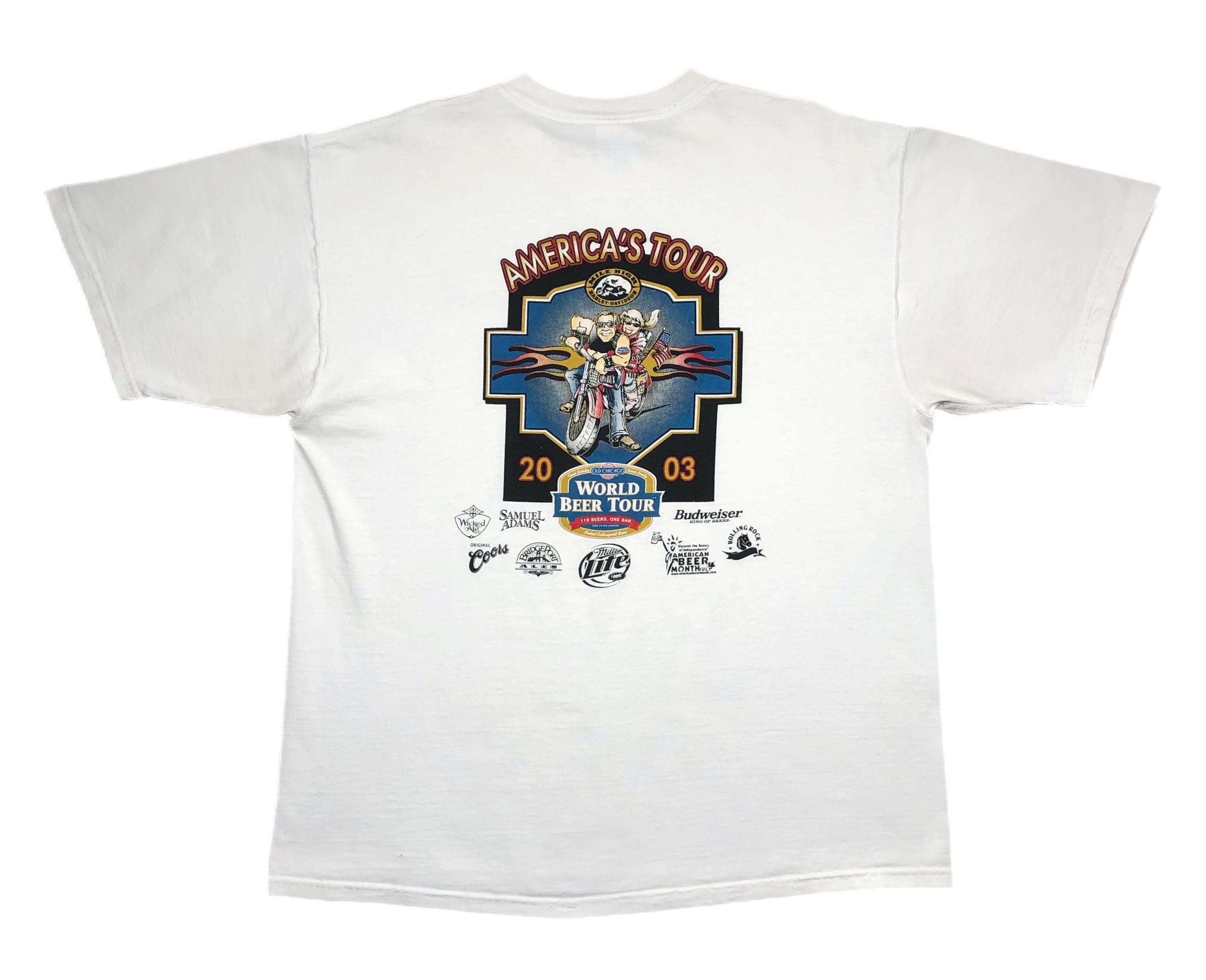 Vintage 2003 Harley Davidson Old Chicago T-shirt (large/xl) - Etsy