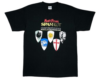 Vintage 2000s Monty Python Spamalot T-shirt Size L - Etsy