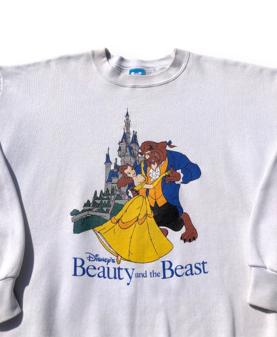 Vintage 80s Disney’s Beauty and the Beast Movie P… - image 2