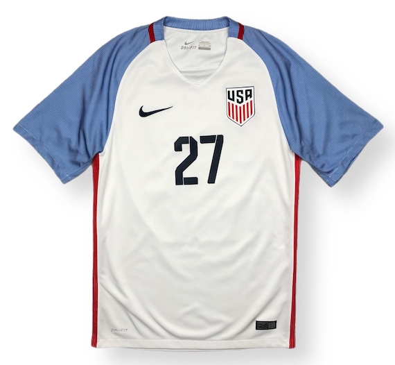 ナイキNike サッカーユニフォーム６点セット ブルー・ホワイト 背番号27 Nike France Away Jersey 2021 - White