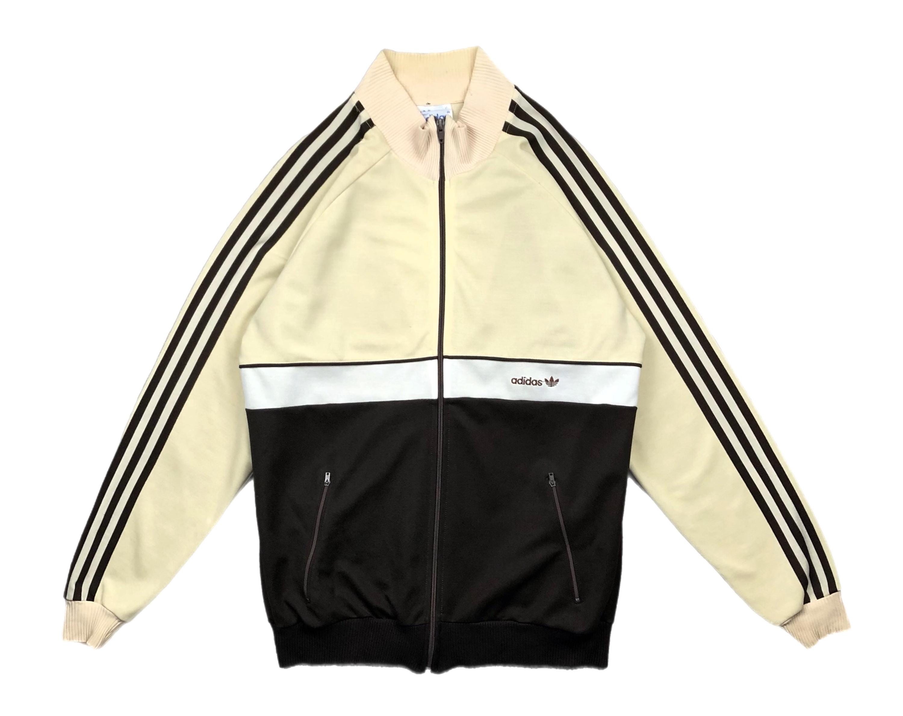Brown Adidas Jacket - Etsy Brown Adidas Jacket - Etsy
