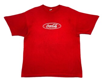 Vintage 90s Coca Cola Sun Drinking Promo T-shirt - Etsy