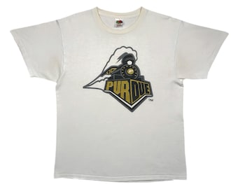 Vintage 70s Purdue '77' Jersey T-shirt Champion Blue Bar - Etsy