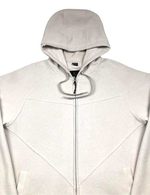 Vintage 90s/y2k Oakley Software Beige/off White Full Zip