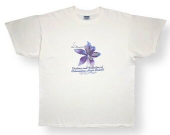 Vintage 1999 Columbine High School Victims and Families Memorial Graphic T-Shirt Size XXL