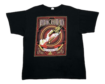Koszulka promocyjna z grafiką promująca wznowienie albumu Pink Floyd Wish You Were Here (rozmiar L/XL)