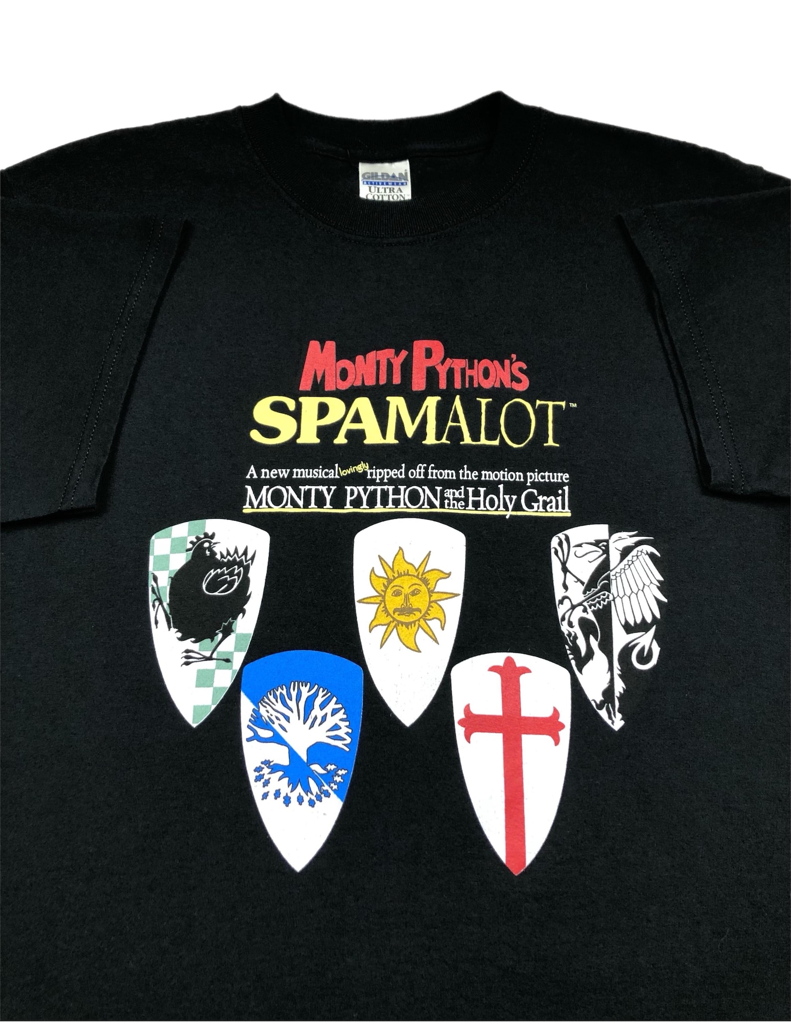 Vintage Monty Python Spamalot Broadway Musical Graphic T-shirt (large ...
