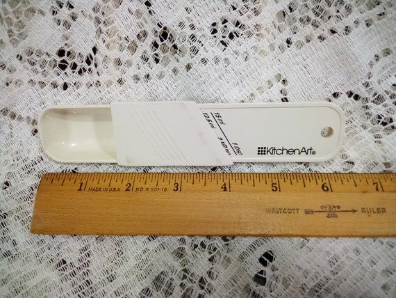 Vintage Kitchenart Adjustable Measuring Spoon Sliding Spoon 1 