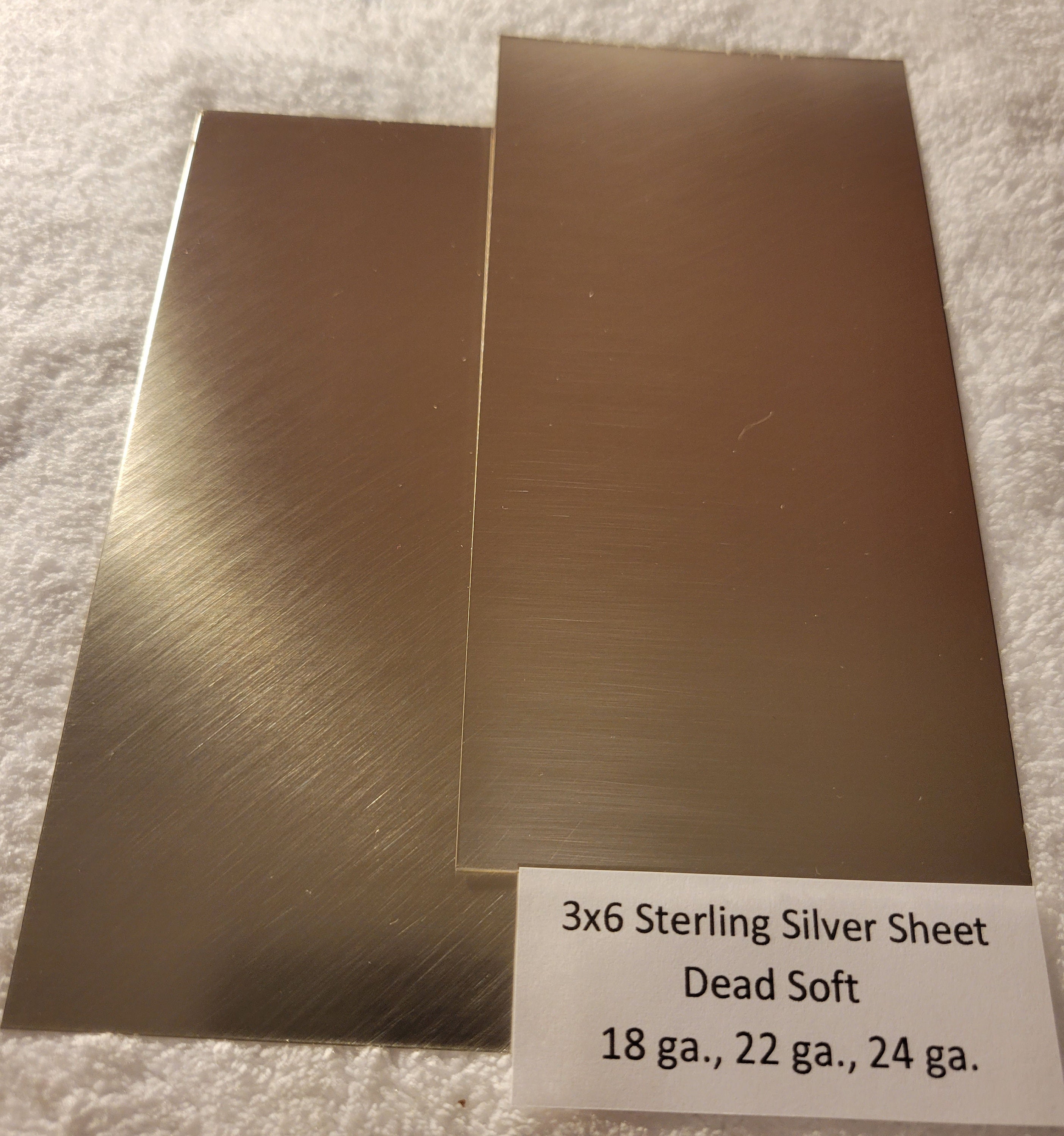 Sterling Silver Slice Blanks, 925 Silver Sheet Wire, Flat Sheet