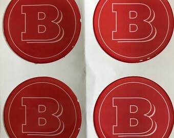 8 Stickers Sticker BRABUS various sizes black white 