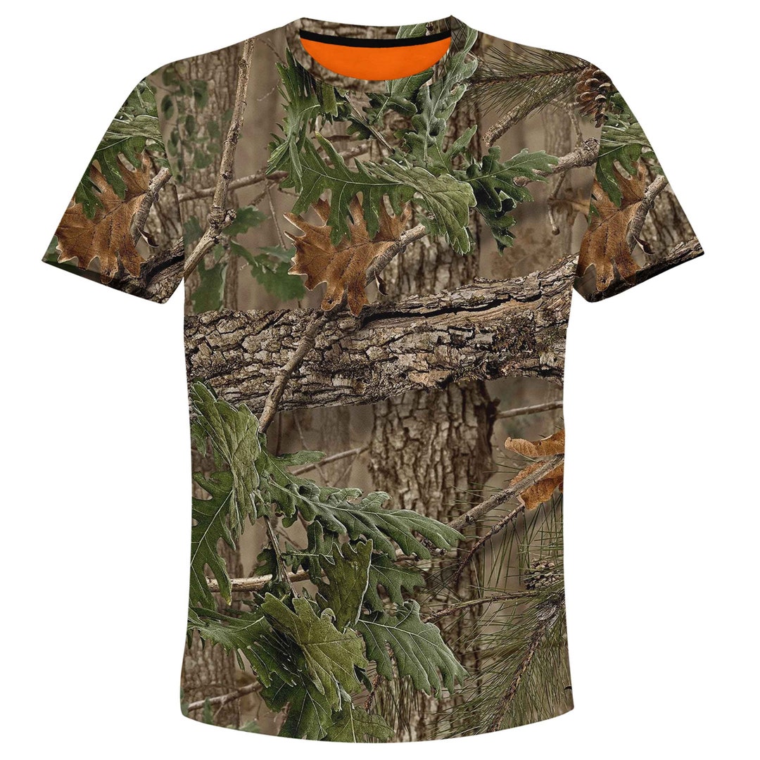 CAMOUFLAGE HUNTING 3D Print Graphic Top Quality Short Sleeve Etsy