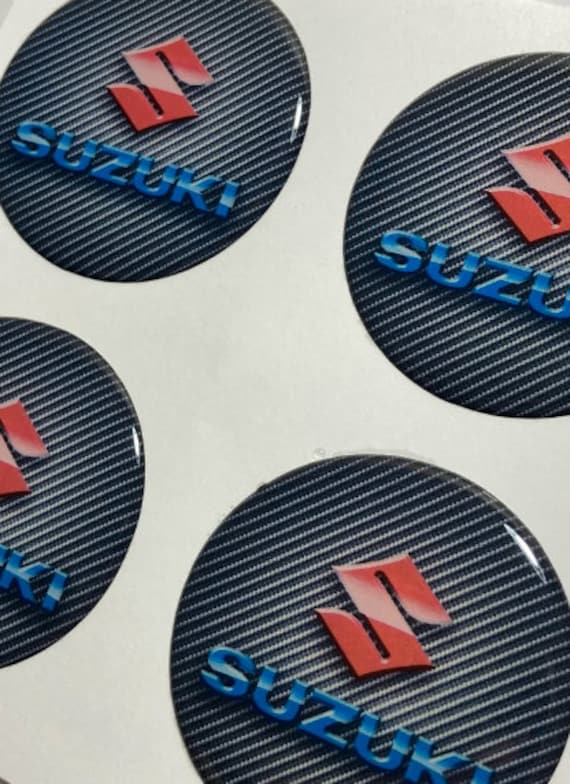 SET 4 X 40-120 Mm Hand Made Silikone Stickers Borbet Aufkleber Domed for  Wheels Rim Center Hub Caps /nabendeckel Radkappen 
