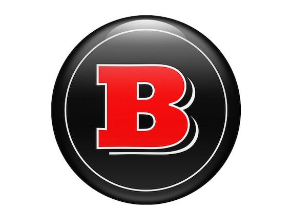 Brabus Badge Silicone Emblem Sticker All SIZES Car Interior, Phone