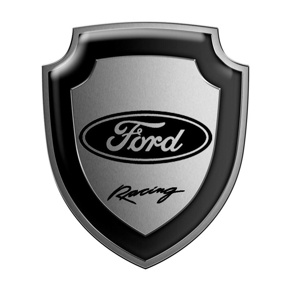 Ford Racing Log Black Ford Racing Logo
