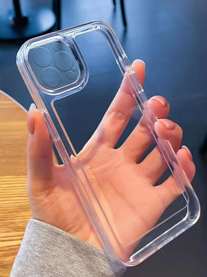 Pure Gel Crystal Clear Silicone Phone Case for Iphone 13 Pro Etsy UK