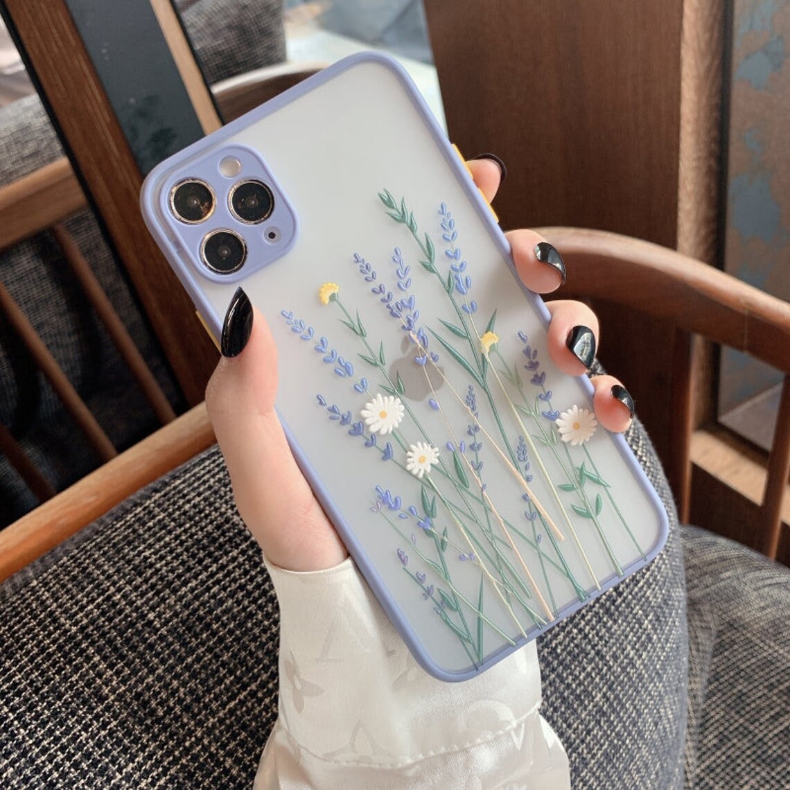 Floral Flower Style Iphone Case for Iphone 14 Iphone 13 Etsy UK