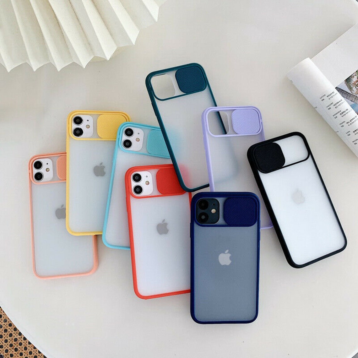 Camera Lens Protection Slide Phone Case for Iphone 13 12 11 Etsy