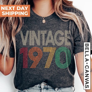 56th Birthday Shirt, 1970 Retro Shirt, 56th Birthday Gift For Men, Vintage 1970 Shirt, Born In 1970 Shirt, 56th Birthday Woman Shirt