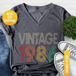 40th Birthday Shirt, Vintage 1986 Shirt, 40th Birthday Gift For Women, 40th Birthday Gift For Men, 40th Birthday Woman, 40th Birthday Friend