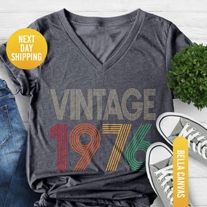 50th Birthday Shirt, Vintage 1976 Shirt, 50th Birthday Gift For Women, 50th Birthday Gift For Men, 50th Birthday Woman, 50th Birthday Friend