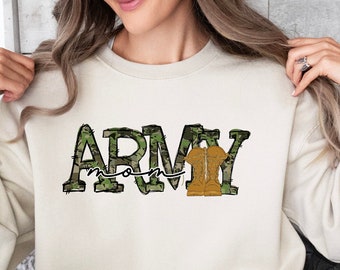 Army Mom Sweatshirt, Army Family Day Shirt, Army Family Shirt, Army Boot Camp Graduation Shirt, Mothers Day Gift