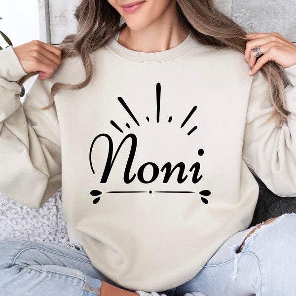 Nana Sweatshirt, Noni Sweatshirt, Cat Nana Sweatshirt, Mom Hoodie For Women, Mothers Day Sweatshirt, Shirts for Women