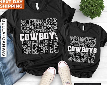 Cowboys Family Team Mascot Shirt, Game Day Cowboys Football Shirt, Cowboys School Tee, Cowboys Fan Matching Shirts, Dallas Tee, Game Day Tee