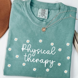 Physical Therapy Comfort Colors®, Physical Therapy Shirt, Physical Therapist Shirt, Pt Shirt, Gift For Physical, Pt Therapists