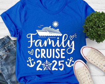 Cruise Squad, Family Cruise Shirts, Family Matching Vacation Shirts, 2025 Cruise Squad, Cruise 2025 Shirts, Matching Family Outfits