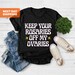 Keep Your Rosaries Off My Ovaries, Pro Choice Shirt, Feminist Shirt, Planned Parenthood Shirt, Reproductive Rights Shirt,Abortion Rights Tee 