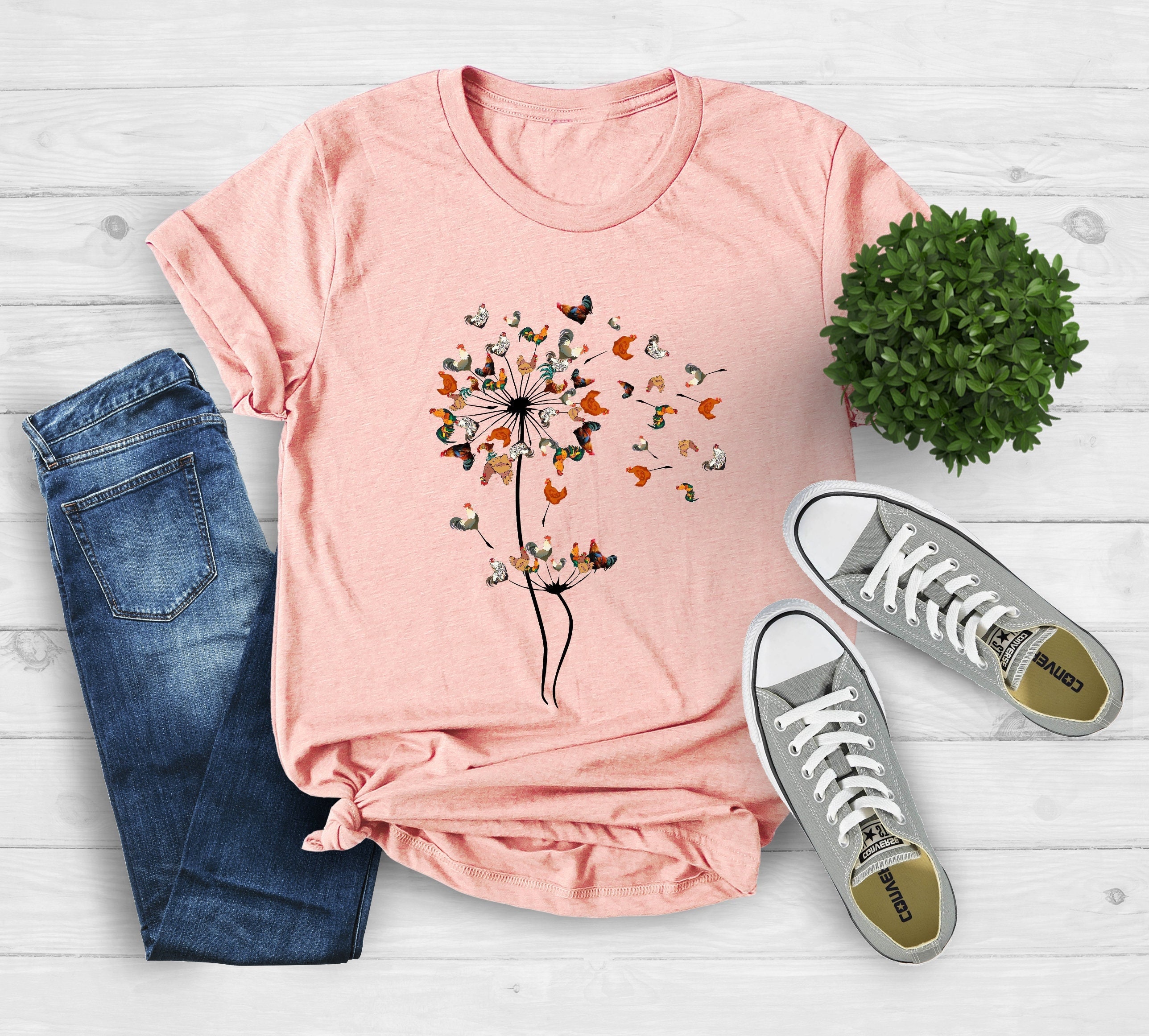 Dandelion Chicken Shirt Dandelion 