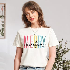 Merry Christmas Shirt, Christmas Shirt, Classic Christmas Outfit, Christmas Shirts For Women, Cute Christmas Tee Shirt Idea, Christmas Gifts