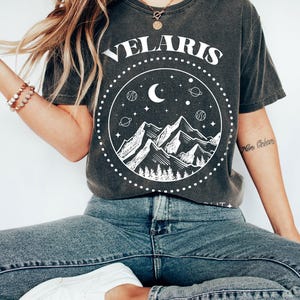 Velaris City Of Starlight Shirt, SJM Merch Shirt, Mystical Shirt, The Night Court Shirt, Comfort Colors® SJM, Acotar Shirt