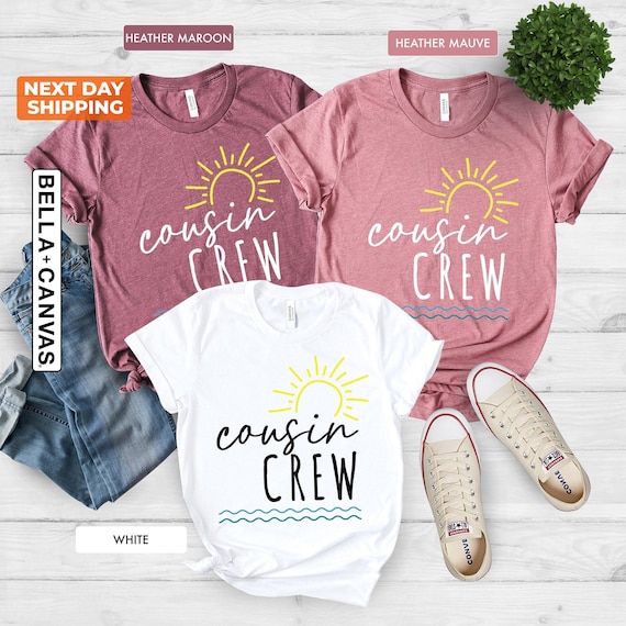 Cousin Beach Trip Tshirt, Cousin Squad Shirt, Cousins Birthday Party Gifts, Cousins Crew Tee, Spring Break 2026 Shirt, Cousin Vacation Shirt
