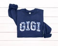 Floral Gigi Sweatshirt, Cute Nana Sweatshirt, Mother's Day Gift, Gigi Sweatshirt, New Mom Gift, Gift for Mama, Floral Gigi Outfit, Gigi Gift
