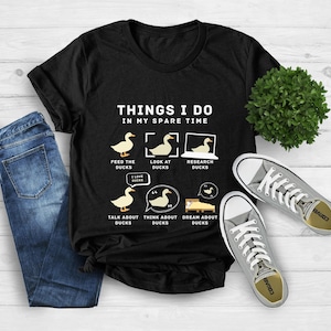 Ducks Shirt, Duck Lover Gift Shirt, Duck Lover Shirt, Funny Duck Shirt, Farm Lover Shirt, Gift For Mom, Ducks Tshirt image 1