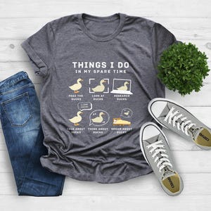 Ducks Shirt, Duck Lover Gift Shirt, Duck Lover Shirt, Funny Duck Shirt, Farm Lover Shirt, Gift For Mom, Ducks Tshirt image 2