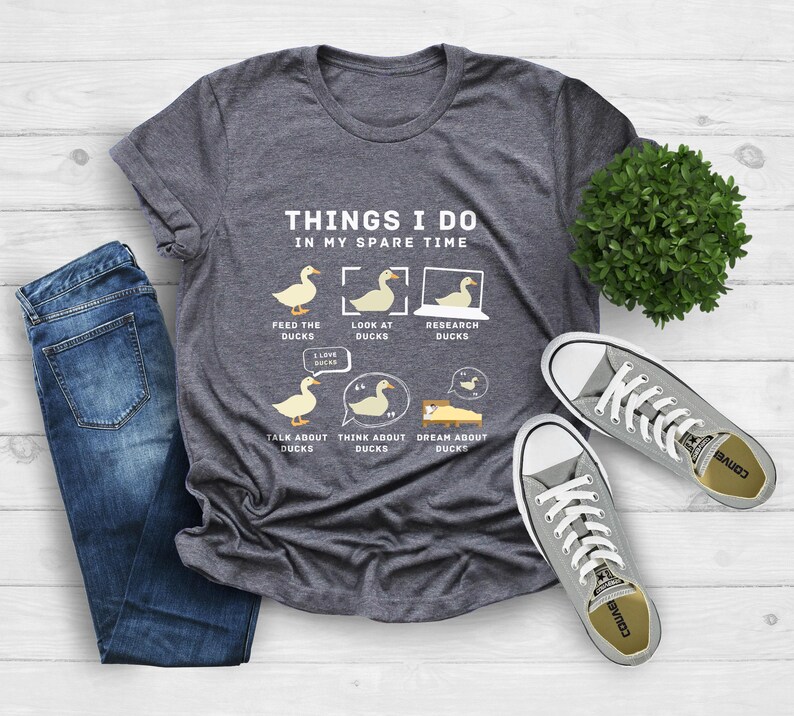 Ducks Shirt, Duck Lover Gift Shirt, Duck Lover Shirt, Funny Duck Shirt, Farm Lover Shirt, Gift For Mom, Ducks Tshirt image 2