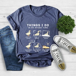 Ducks Shirt, Duck Lover Gift Shirt, Duck Lover Shirt, Funny Duck Shirt, Farm Lover Shirt, Gift For Mom, Ducks Tshirt image 3