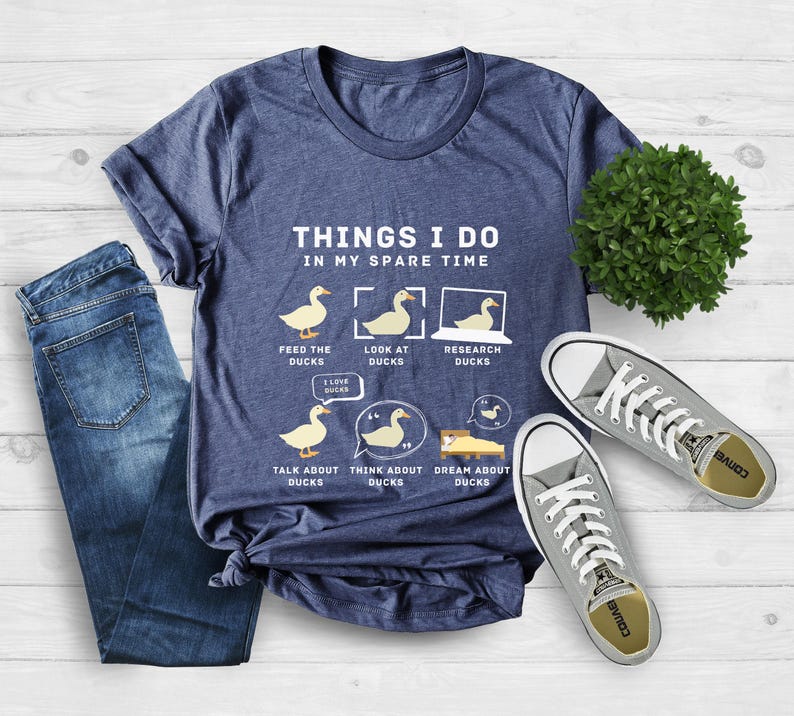 Ducks Shirt, Duck Lover Gift Shirt, Duck Lover Shirt, Funny Duck Shirt, Farm Lover Shirt, Gift For Mom, Ducks Tshirt image 3