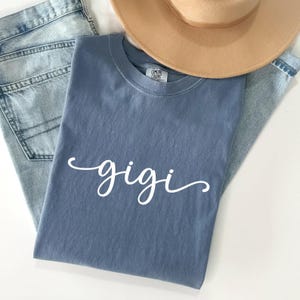 Custom Comfort Colors® Grandma Shirt, Mothers Day Gift, Gift for Grandmother, Nana Tee, Grandma Tshirt, Mommy Shirt, Gigi Shirt, Mimi Shirt
