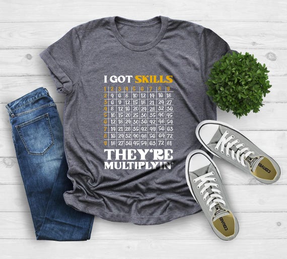 Math Teacher Shirt, Multiplying Shirt, Math Shirt, Funny Math Gift, Math Teacher Gift, Math Teacher Gift, Math Skills Shirt, Teacher Shirt