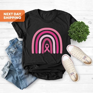 Breast Cancer Shirt, Breast Cancer Ribbon Shirt, Cancer Warrior Tee, Pink Ribbon Shirt, Cancer Awareness Shirt, Breast Cancer Gift Shirt