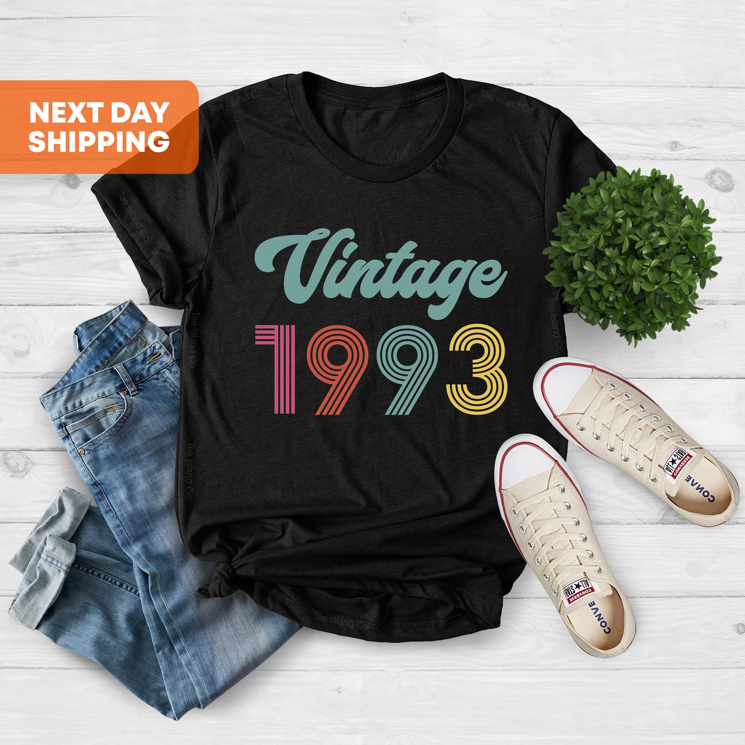 Vintage 1993 Shirt, 30th Birthday Shirt, 30th Birthday Gift, 1993 Birthday Shirt