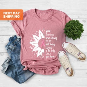 Breast Cancer Awareness Shirt, Breast Cancer Shirt, Breast Cancer Awareness Month, Breast Cancer Support Shirt, Cancer Support, Cancer Tee