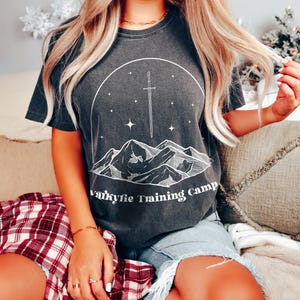Valkyrie Training Camp Shirt, ACOTAR Shirt, Rhysand Shirt, Bat Boys Shirt, The Night Court, Bookish Gifts, Comfort Colors® SJM, Feyre Shirt