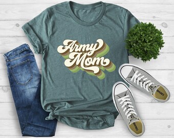 Army Mom Shirt, Proud Army Mom Shirt, Army Wife, Army Family Day Shirt, Shirt For Mom,Mothers Day Gift, Gift For Army Mom, Army Mom Tee
