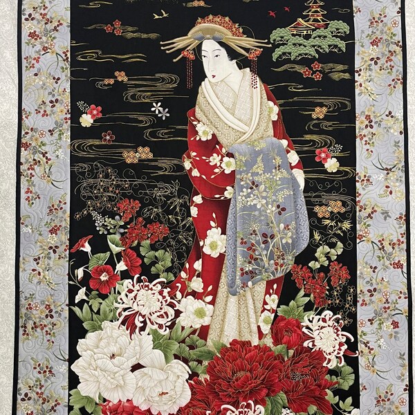 Japanese Quilt Wall Hanging Etsy
