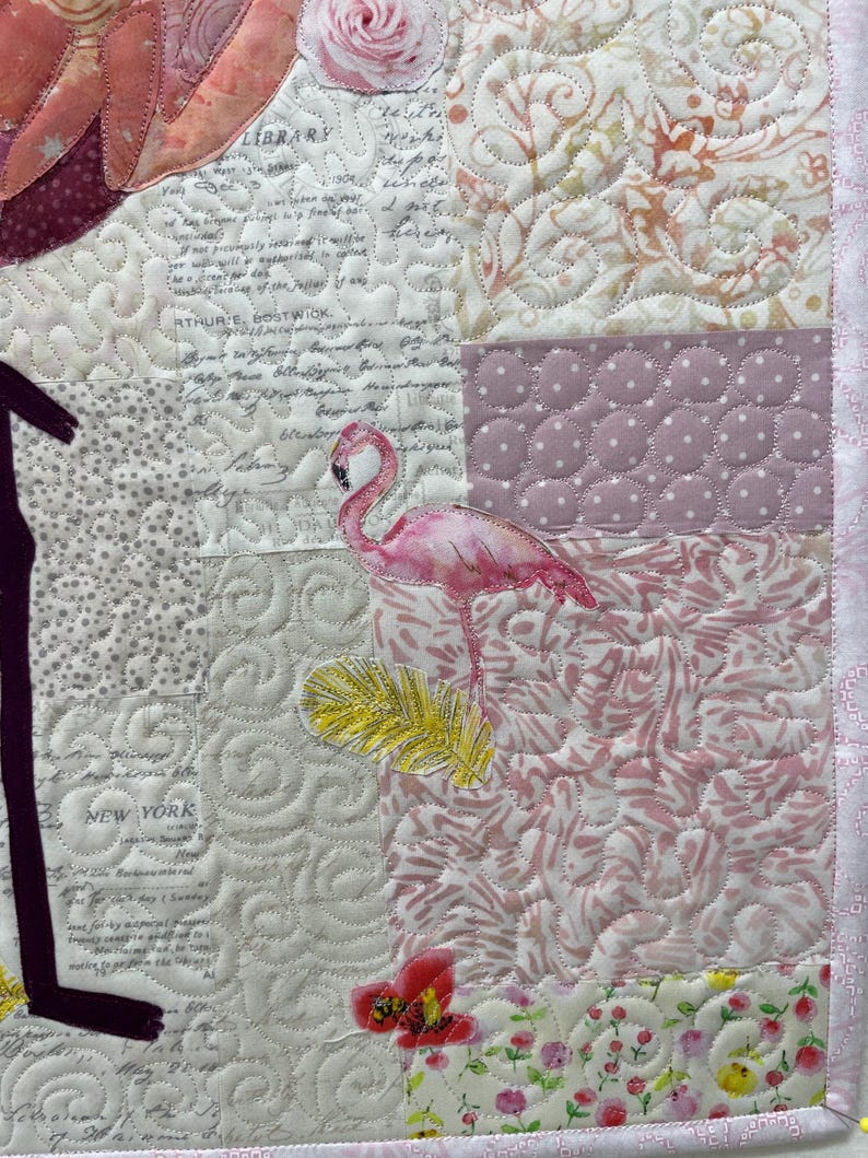 Pink Flamingo. Butterfly. Hummingbird. Laura Heine Pattern. Teeny Tiny ...
