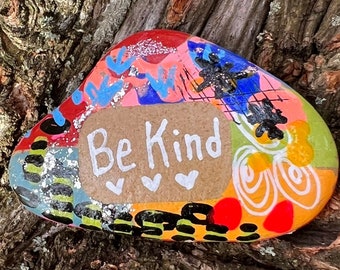 Meaningful Gift, Kindness Matters, Be Kind, 2 Inch Painted Rock